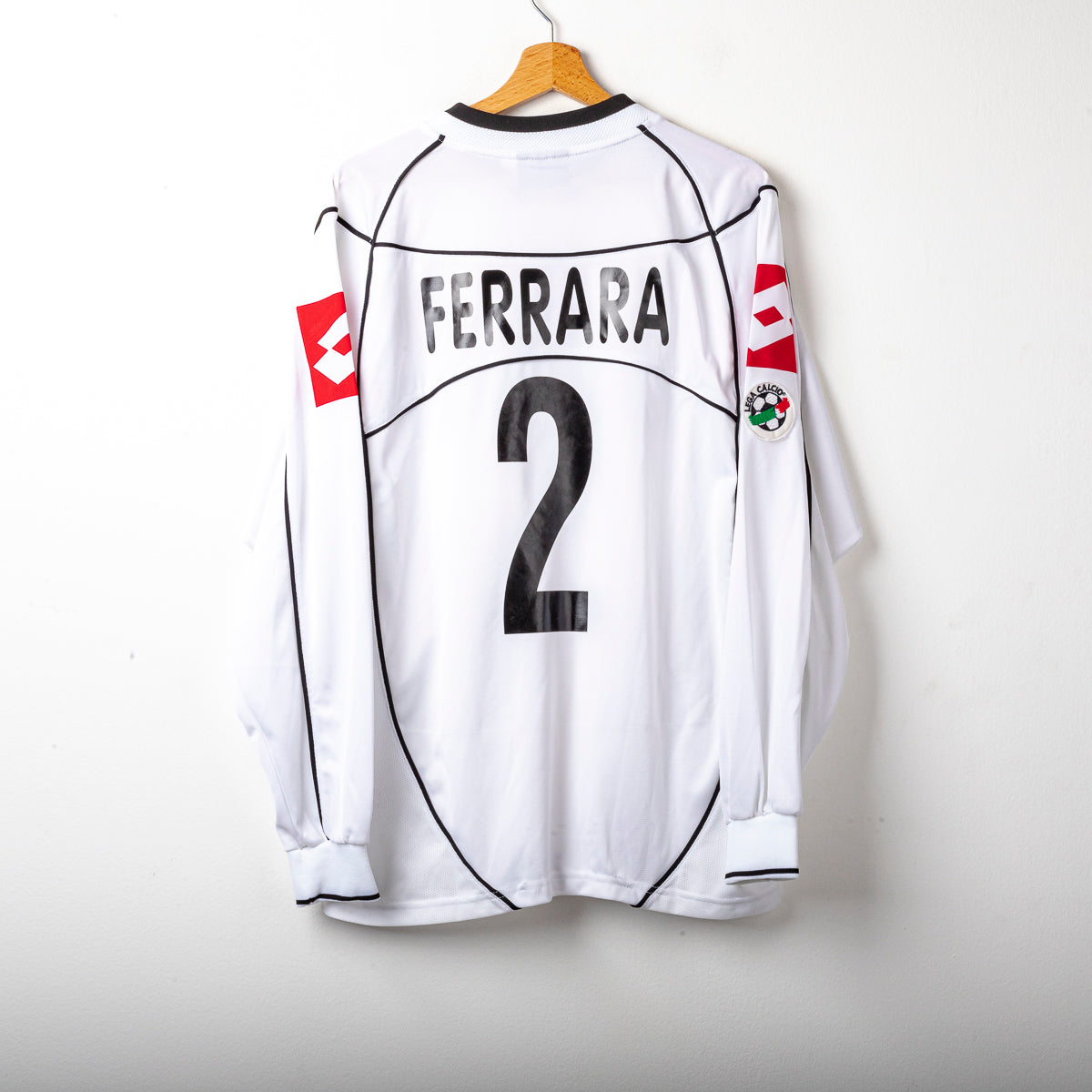 2002/2003 juventus lotto ferrara 2 ls away jersey