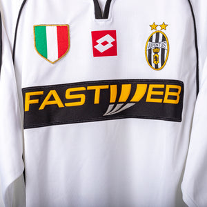 2002/2003 juventus lotto ferrara 2 ls away jersey