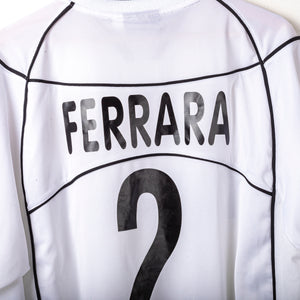 2002/2003 juventus lotto ferrara 2 ls away jersey