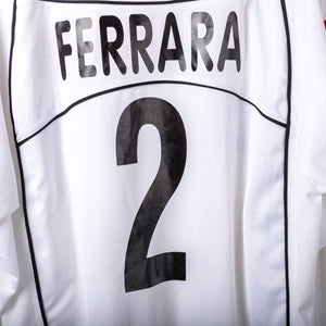 2002/2003 juventus lotto ferrara 2 ls away jersey