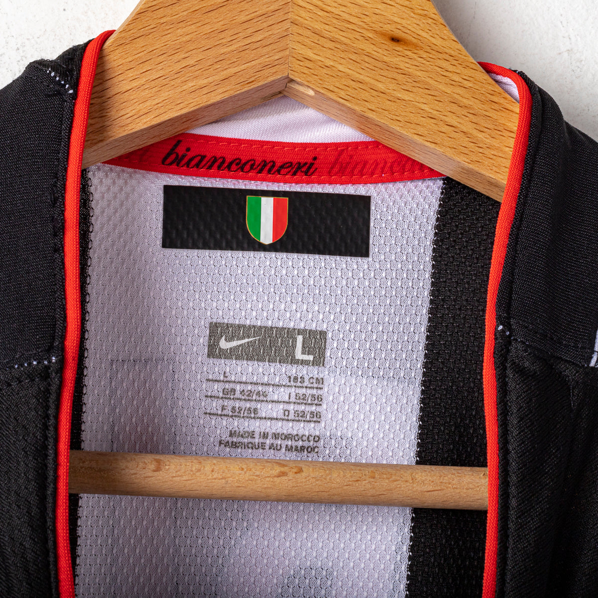 2007/2008 juventus nike zebina 5 home jersey