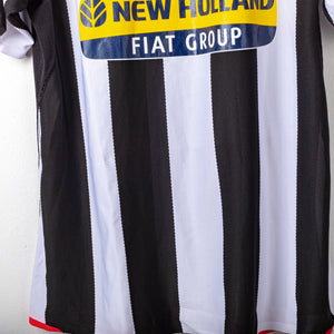 2007/2008 juventus nike zebina 5 home jersey