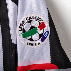 2007/2008 juventus nike zebina 5 home jersey