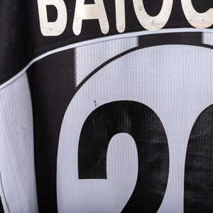 2002/2003 juventus lotto baiocco 20 home jersey