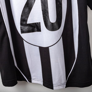 2002/2003 juventus lotto baiocco 20 home jersey