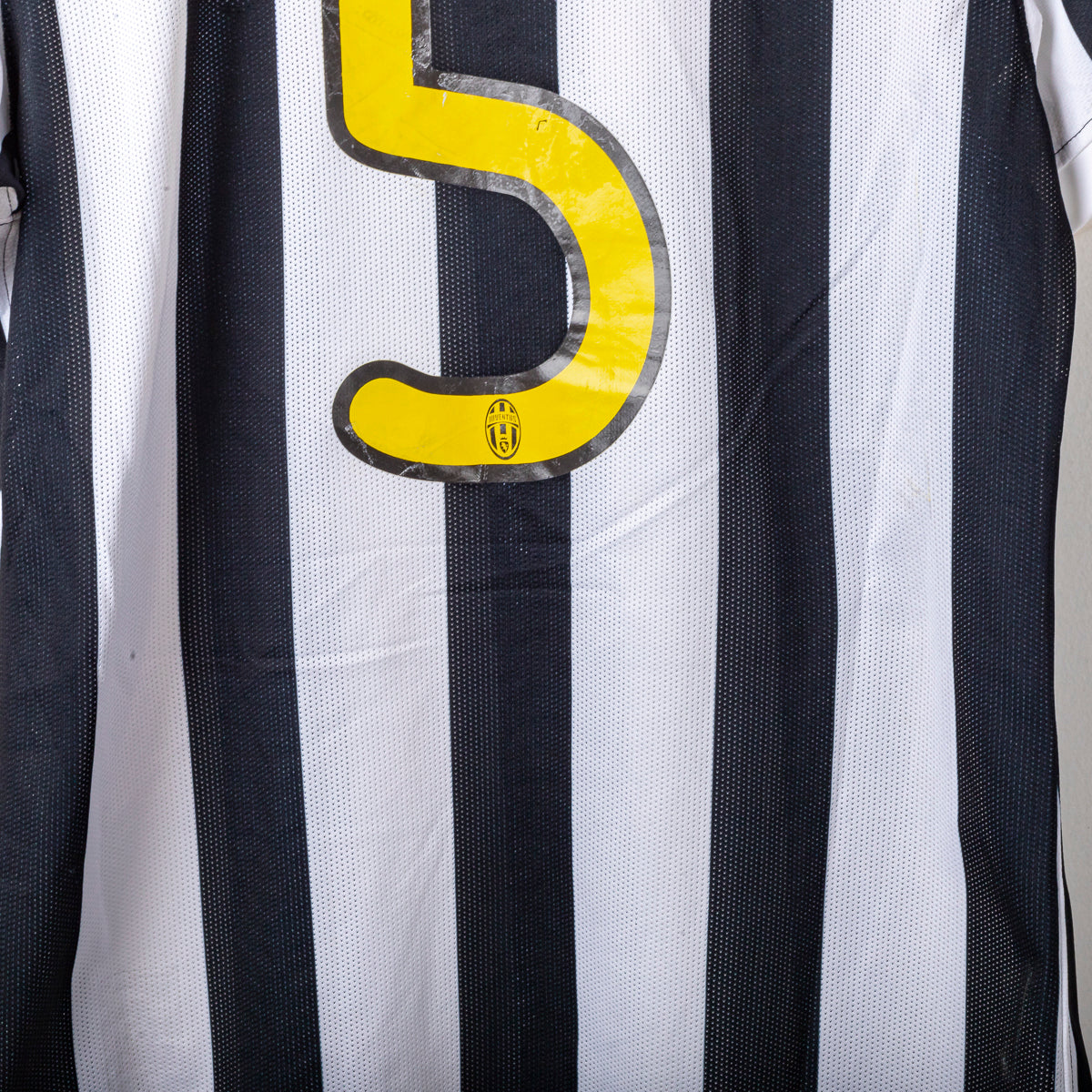 2009/2010 juventus nike cannavaro 5 home jersey