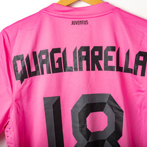 2011/2012 juventus nike quagliarella 18 away jersey