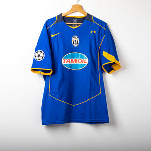 2004/2005 Juventus Nike champions league Zebina 27 away jersey