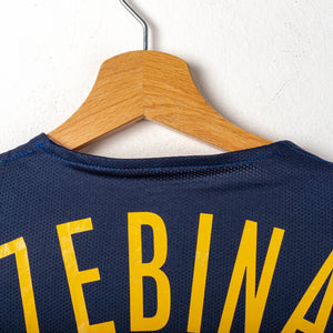 2004/2005 Juventus Nike champions league Zebina 27 away jersey