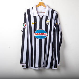 2006/2007 juventus nike giannichedda 8 ls home jersey