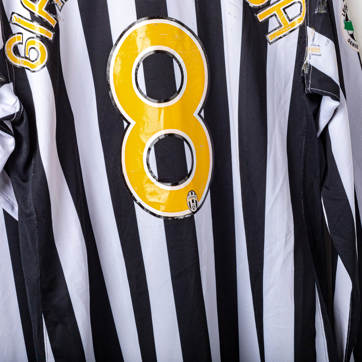 2006/2007 juventus nike giannichedda 8 ls home jersey