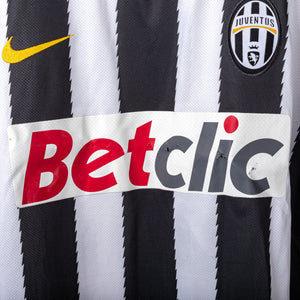 2010/2011 juventus nike 14 home jersey