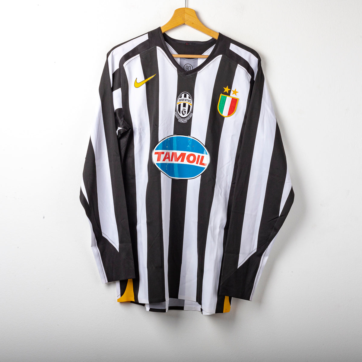 2005/2006 juventus nike emerson 8 ls home jersey