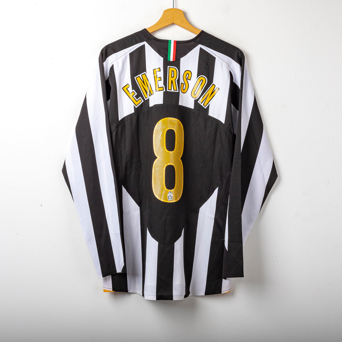 2005/2006 juventus nike emerson 8 ls home jersey
