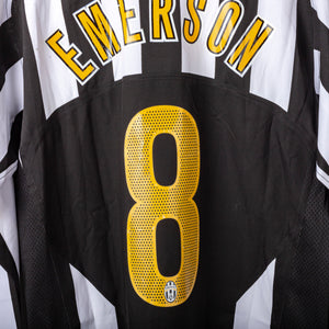 2005/2006 juventus nike emerson 8 ls home jersey