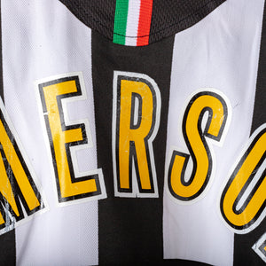 2005/2006 juventus nike emerson 8 ls home jersey