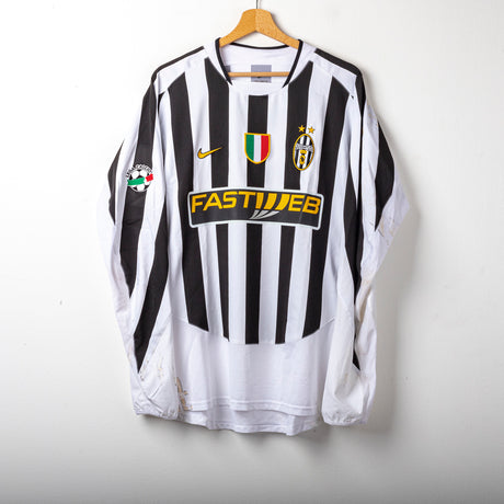maglia home juventus nike thuram 21 2003/2004