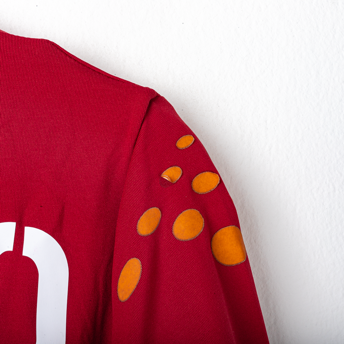 Maglia Home Roma Diadora Cassano 18 autografata 2004/2005