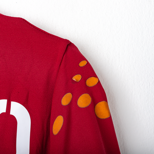 Maglia Home Roma Diadora Cassano 18 autografata 2004/2005