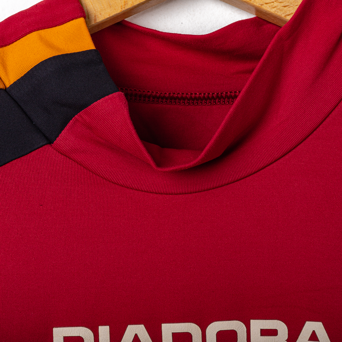 Maglia Home Roma Diadora Cassano 18 autografata 2004/2005