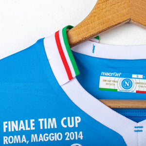 Maglia Home Napoli Finale Tim Cup Insigne 24 N°1745/1926 2013/2014