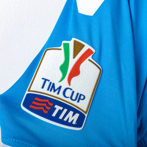 Maglia Home Napoli Finale Tim Cup Insigne 24 N°1745/1926 2013/2014