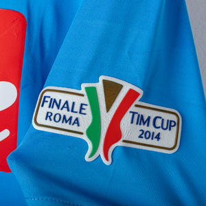 Maglia Home Napoli Finale Tim Cup Insigne 24 N°1745/1926 2013/2014