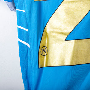 Maglia Home Napoli Finale Tim Cup Insigne 24 N°1745/1926 2013/2014