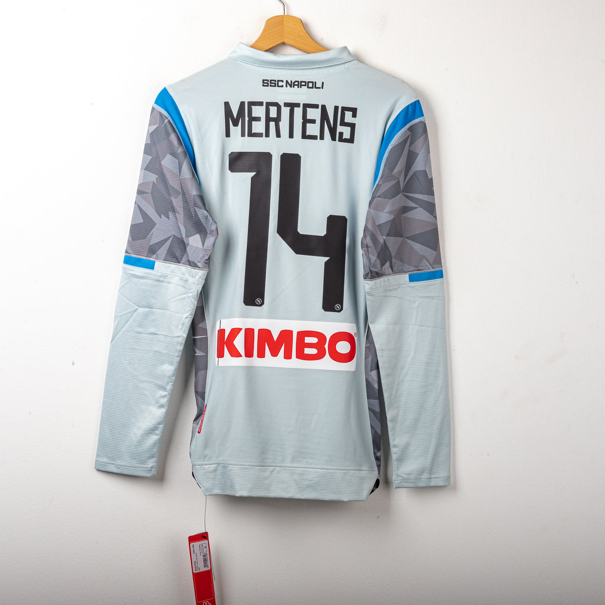 Maglia Third Napoli Kappa Mertens 14 ML 2018/2019 M