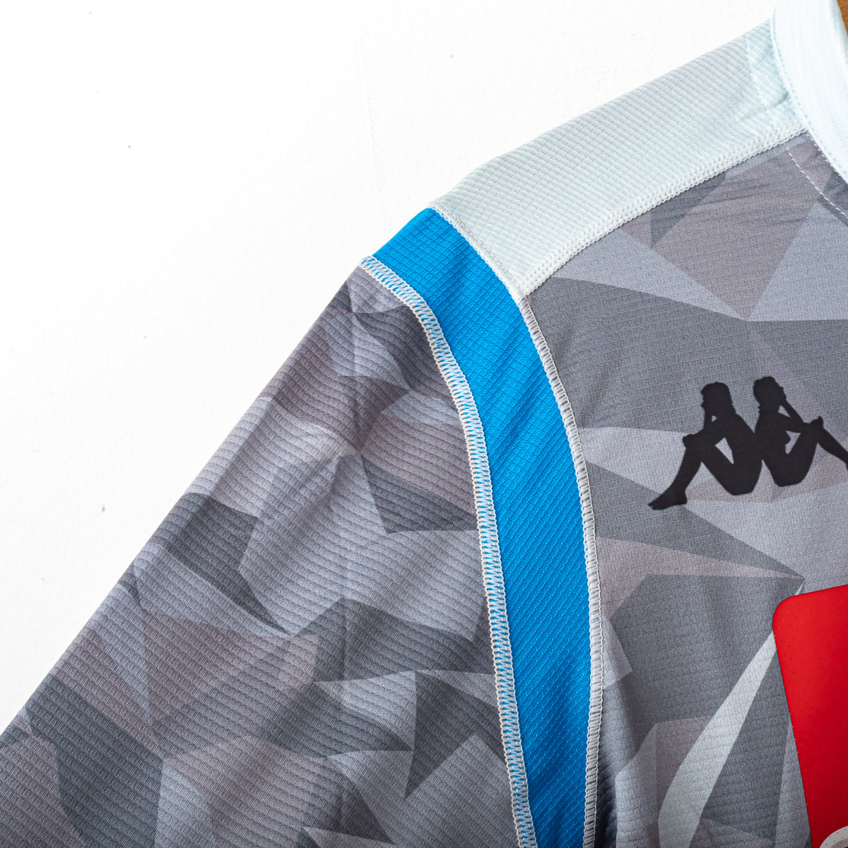 Maglia Third Napoli Kappa Mertens 14 ML 2018/2019 M