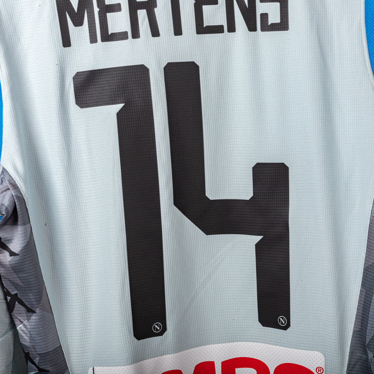Maglia Third Napoli Kappa Mertens 14 ML 2018/2019 M