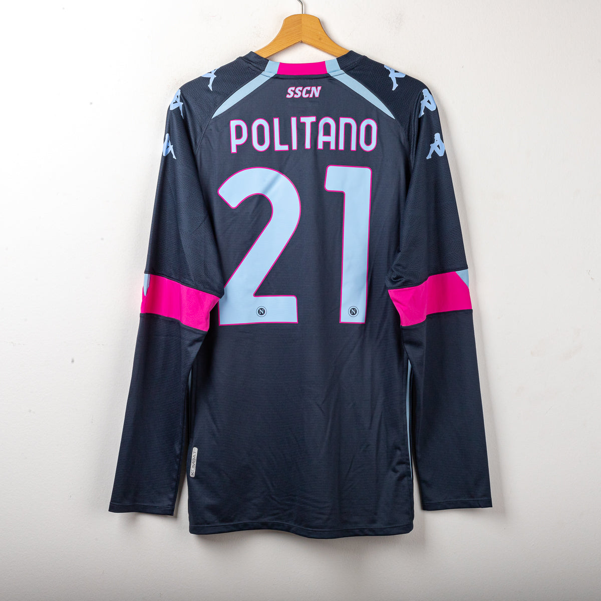 Maglia Third Napoli Kappa Politano 21 ML 2020/2021 XXL