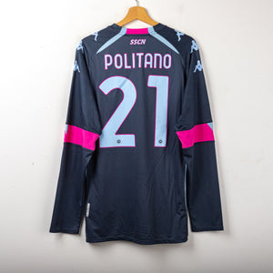 Maglia Third Napoli Kappa Politano 21 ML 2020/2021 XXL
