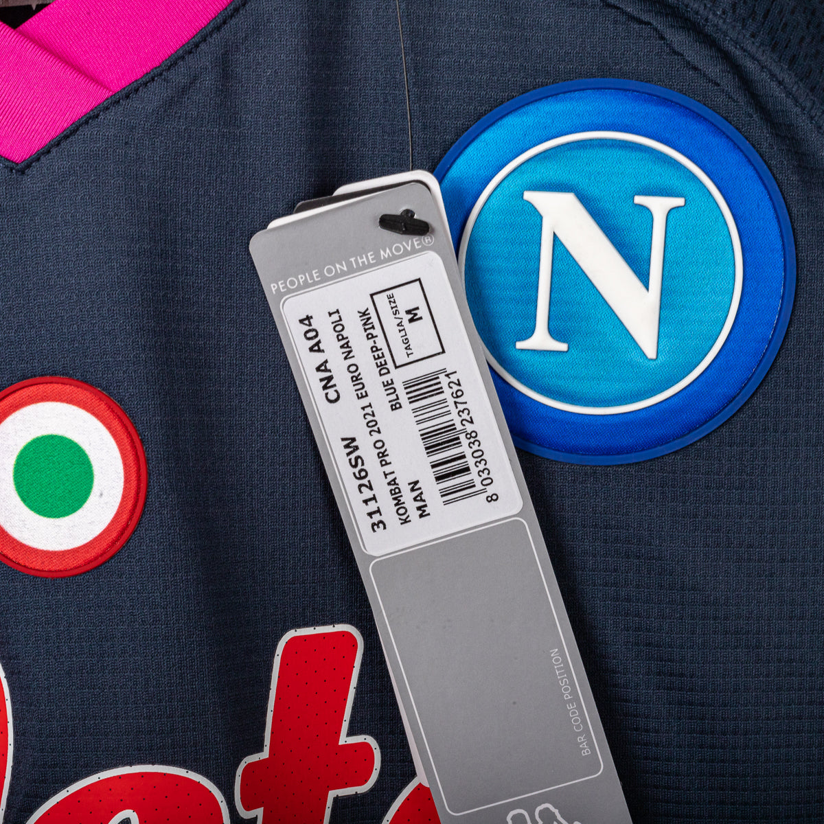 Maglia Third Napoli Kappa Mertens 14 ML 2020/2021 M
