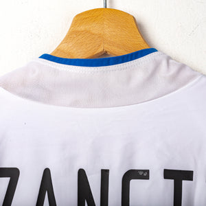 maglia away inter nike J.Zanetti 4 2002/2003 autografata