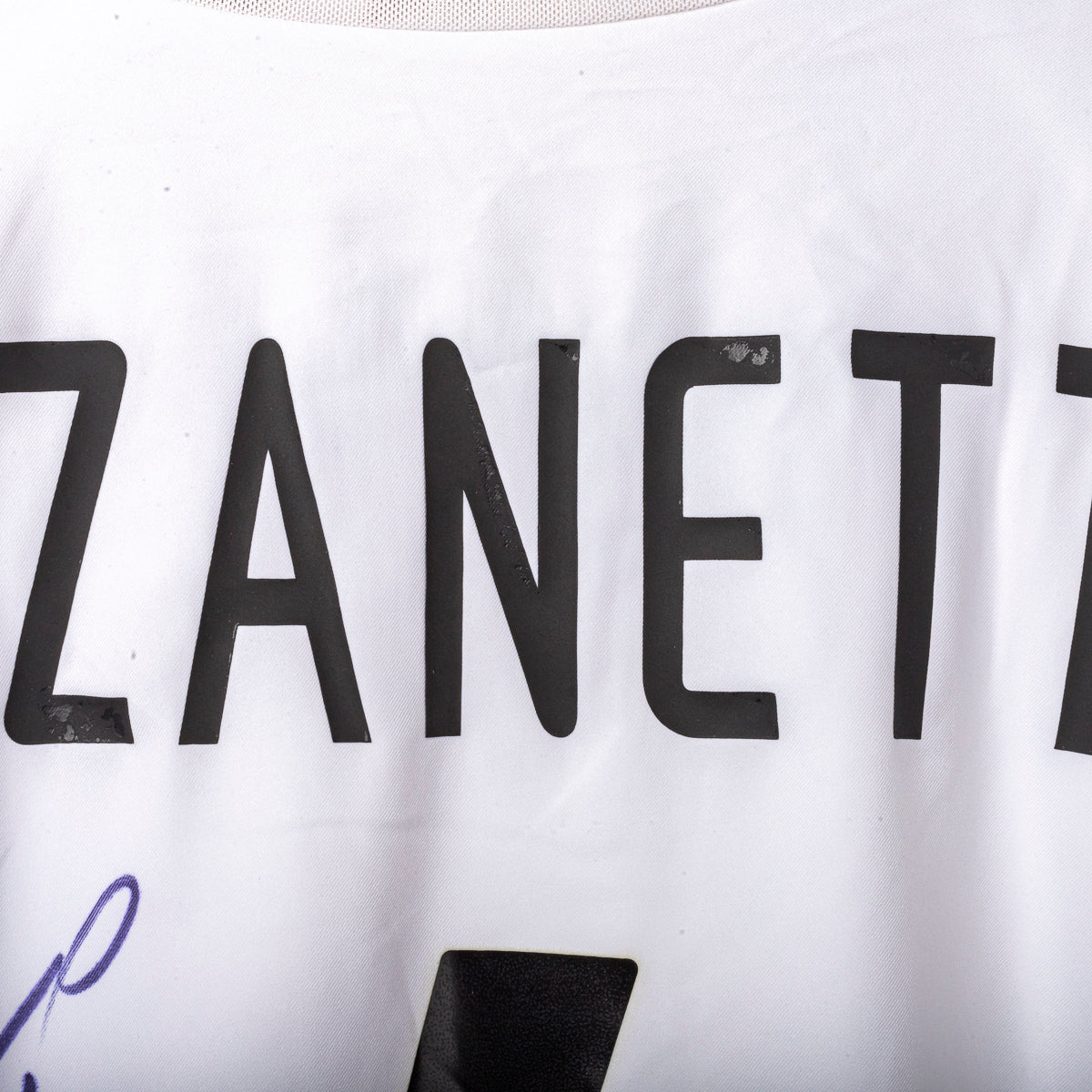 maglia away inter nike J.Zanetti 4 2002/2003 autografata