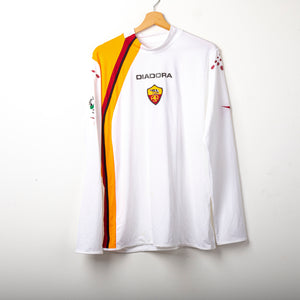 maglia away roma diadora alvarez 7 ml 2005/2006
