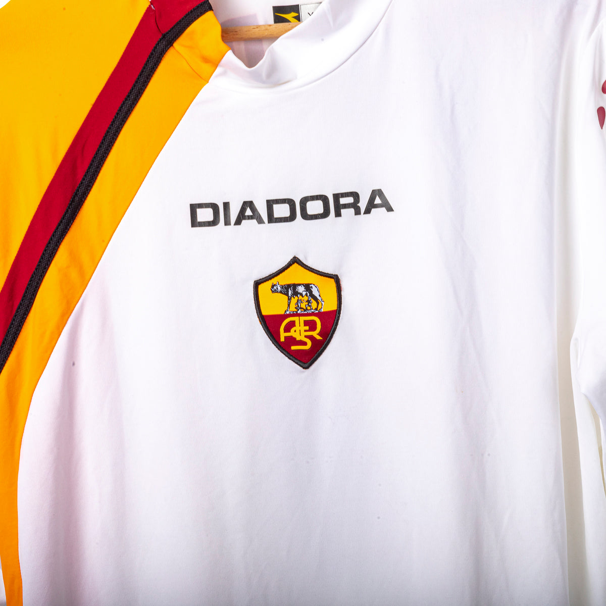 maglia away roma diadora alvarez 7 ml 2005/2006