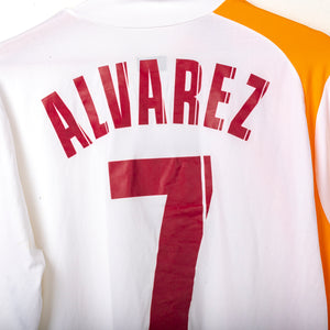 maglia away roma diadora alvarez 7 ml 2005/2006