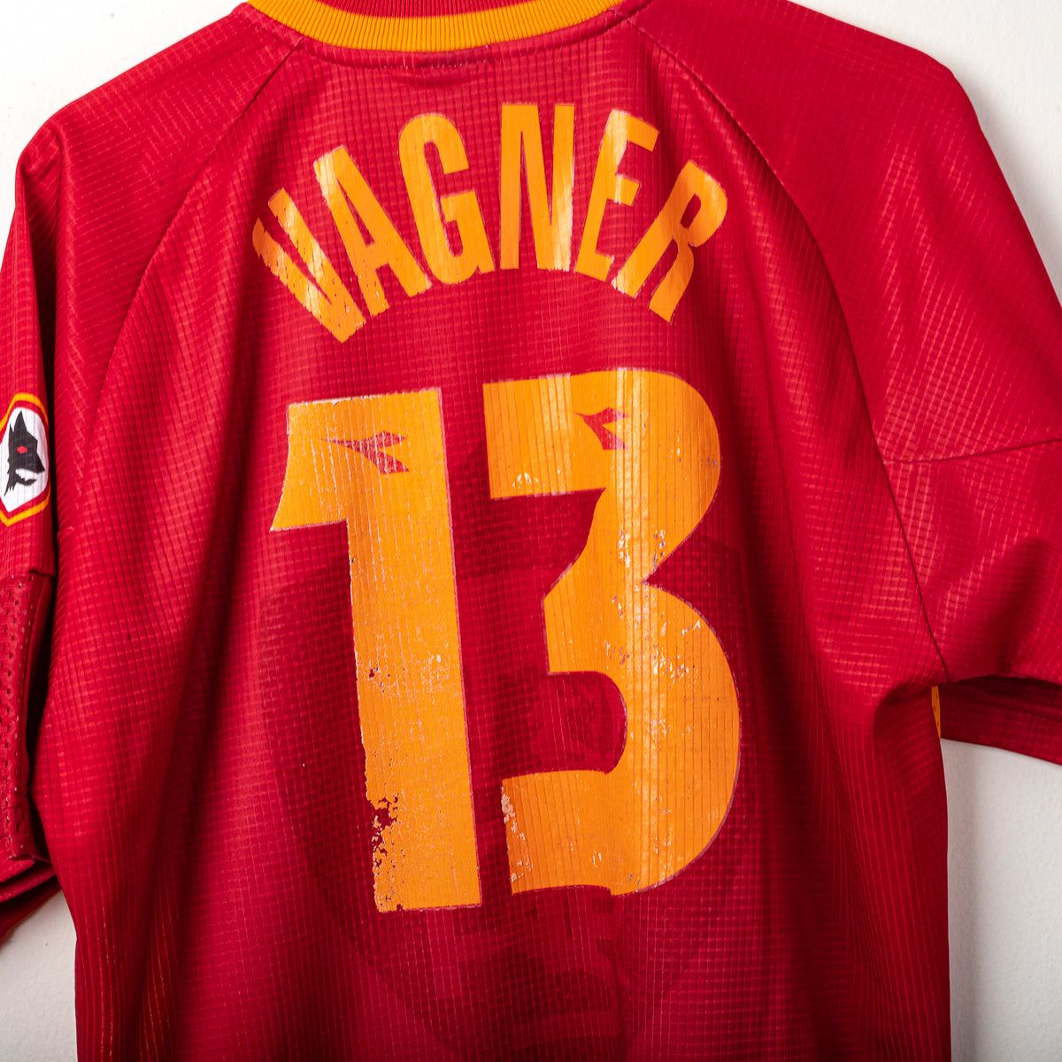 Maglia home Roma Diadora Vagner 13 1997/1998