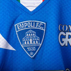 2006/2007 empoli asics baldanzeddu 21 ls home jersey