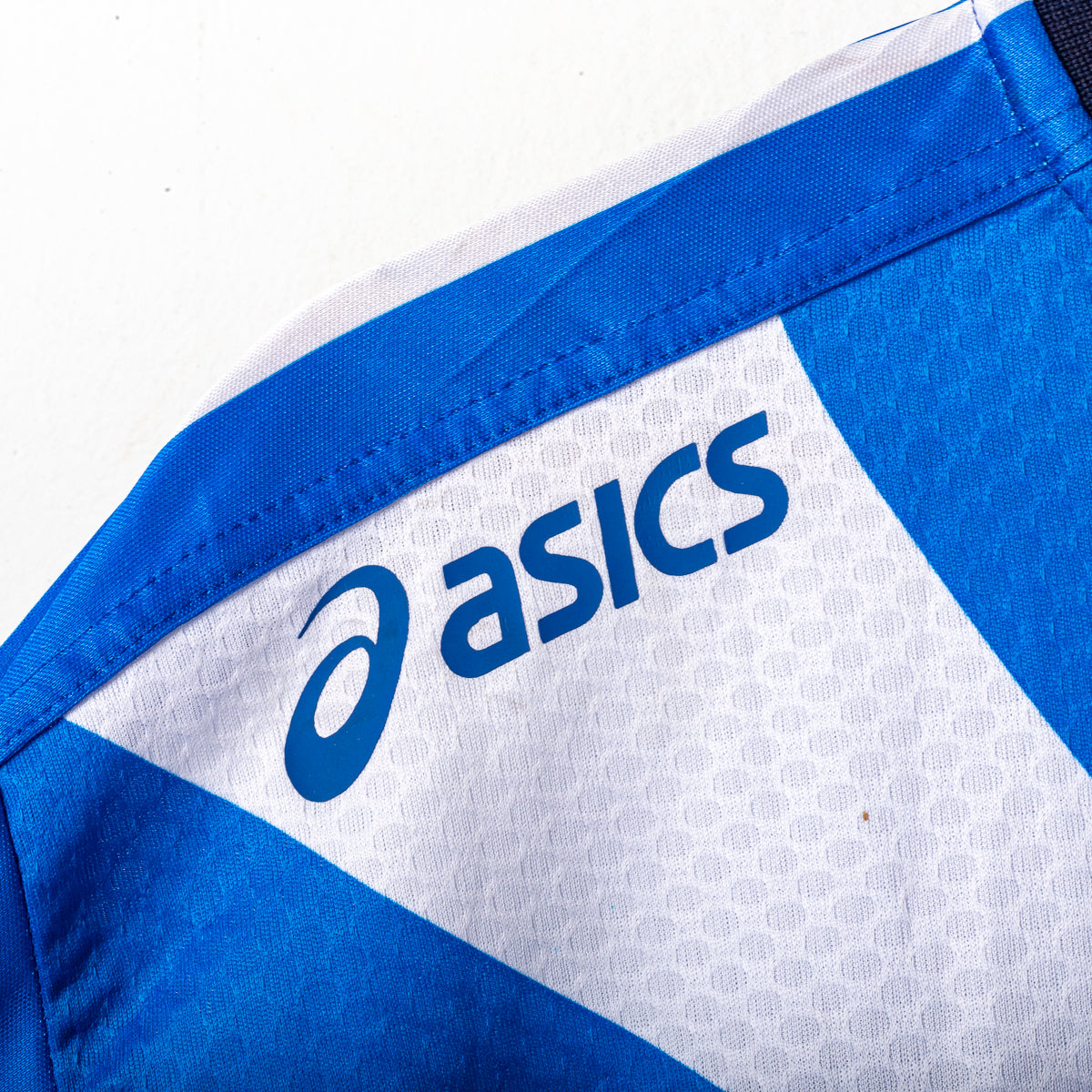 2006/2007 empoli asics baldanzeddu 21 ls home jersey