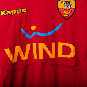 2010/2011 roma kappa cassetti 77 home jersey