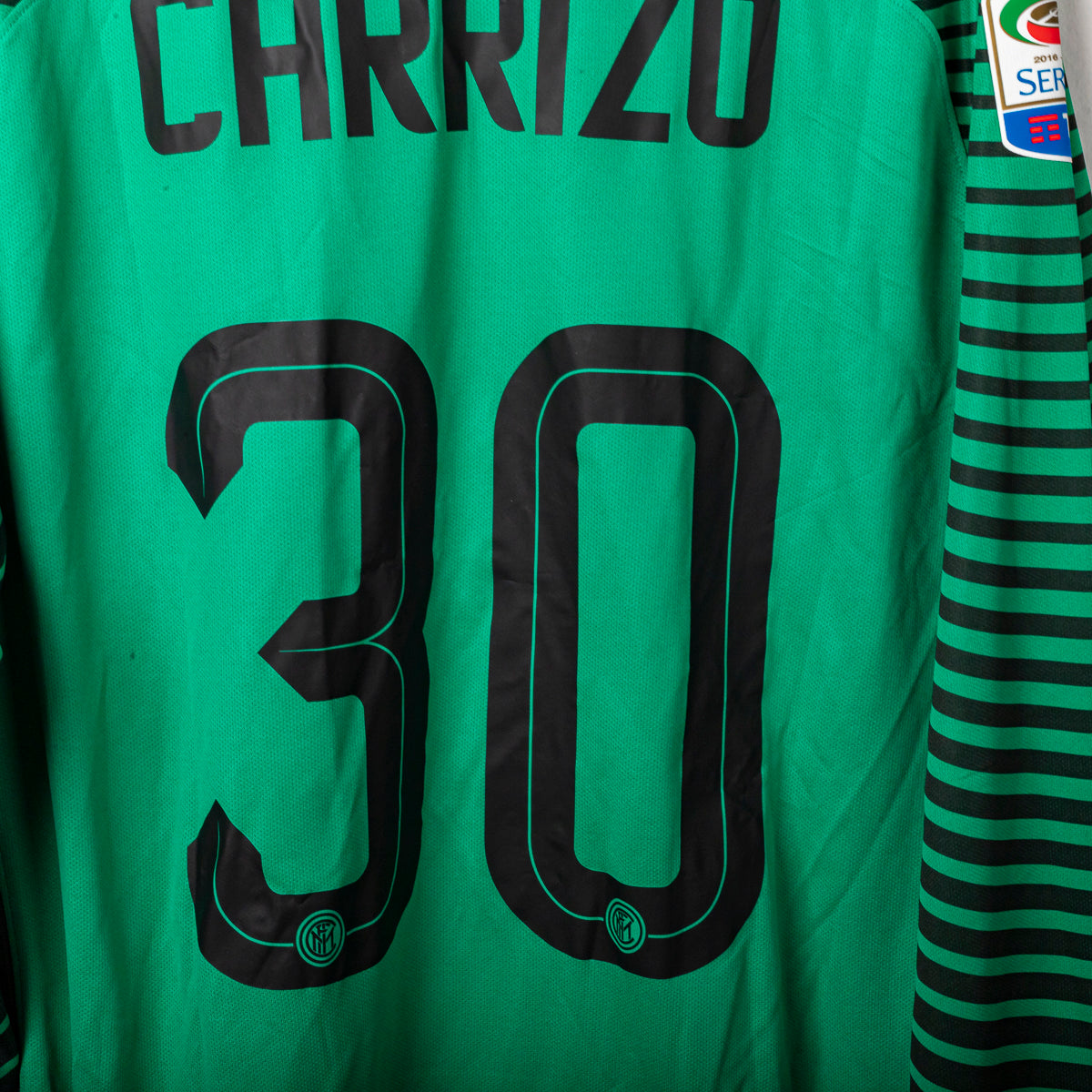 2016/2017 inter nike carrizo 30 goalkeeper jersey
