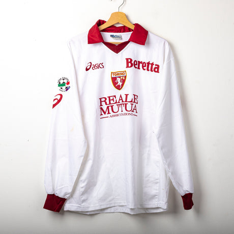 2005/2006 torino asics away jersey ls doudou 27