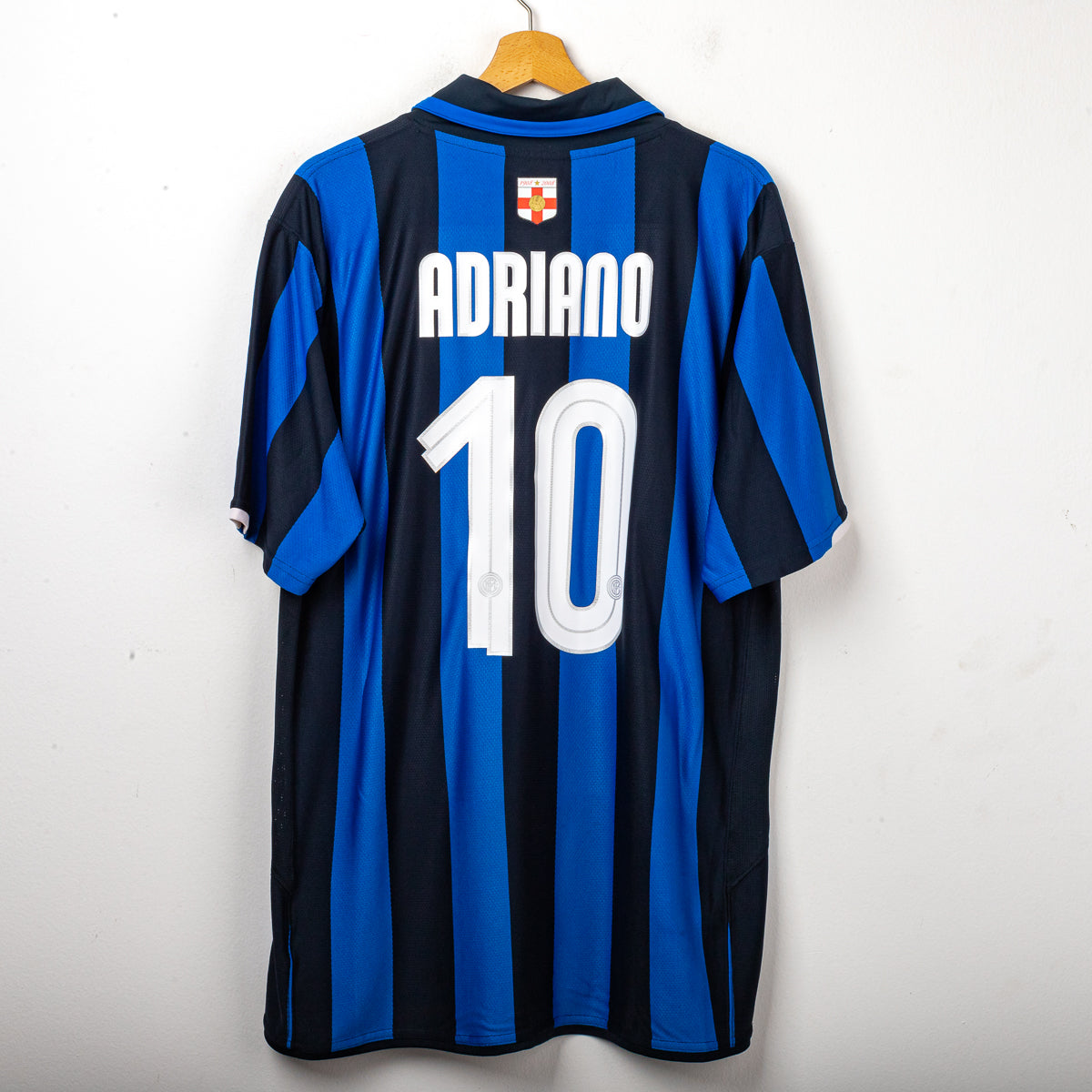 Maglia Home Inter Nike Adriano 10 Centenario 2007/2008 XL