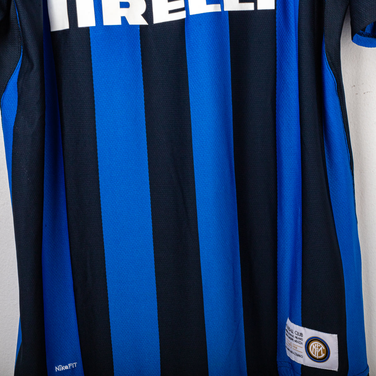 Maglia Home Inter Nike Adriano 10 Centenario 2007/2008 XL