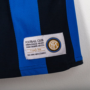 Maglia Home Inter Nike Adriano 10 Centenario 2007/2008 XL
