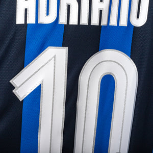Maglia Home Inter Nike Adriano 10 Centenario 2007/2008 XL