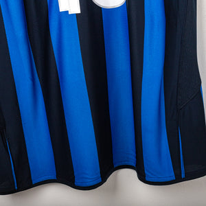 Maglia Home Inter Nike Adriano 10 Centenario 2007/2008 XL